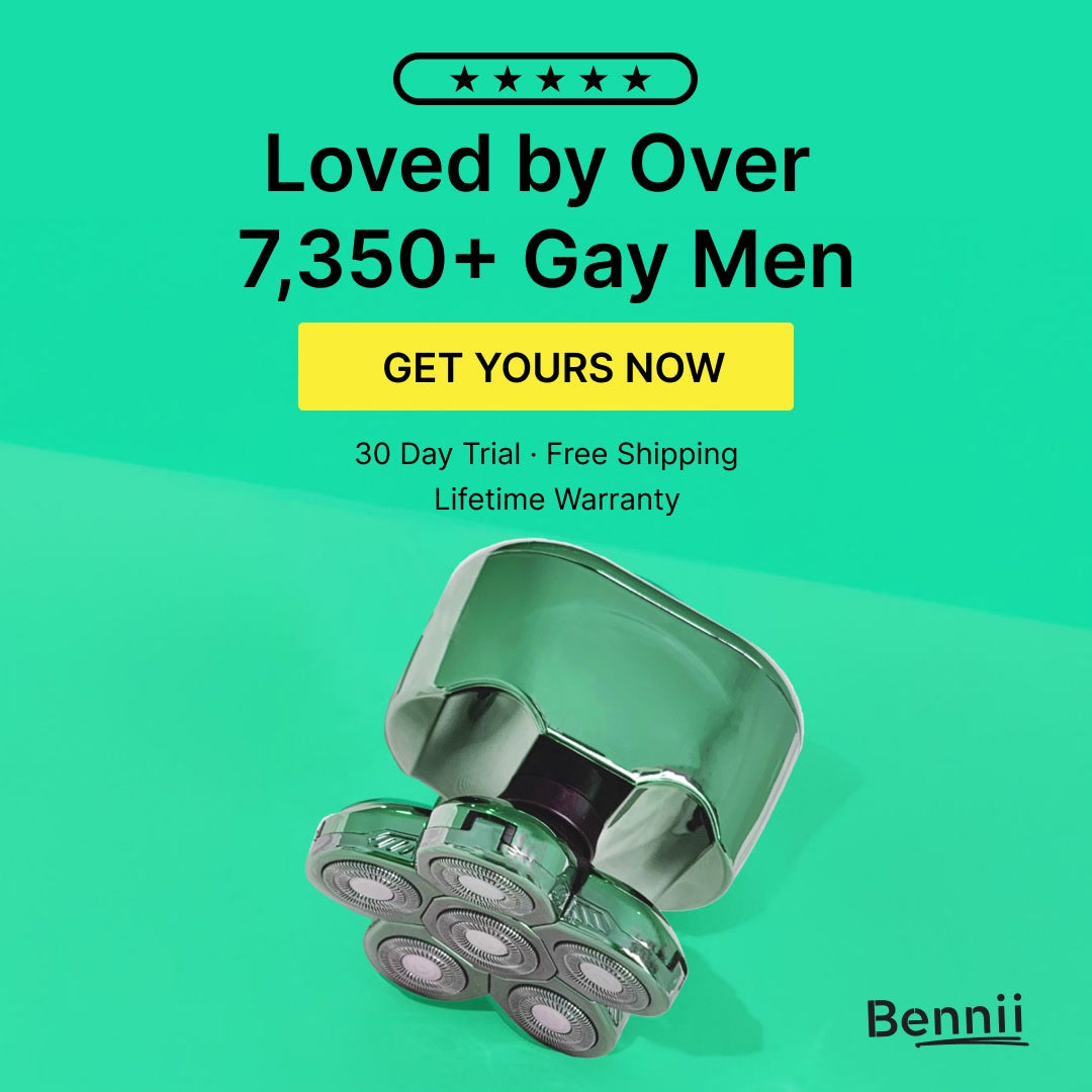 The Bennii™ Shaver: Effortless Smooth Bottom Prep for Gay Men