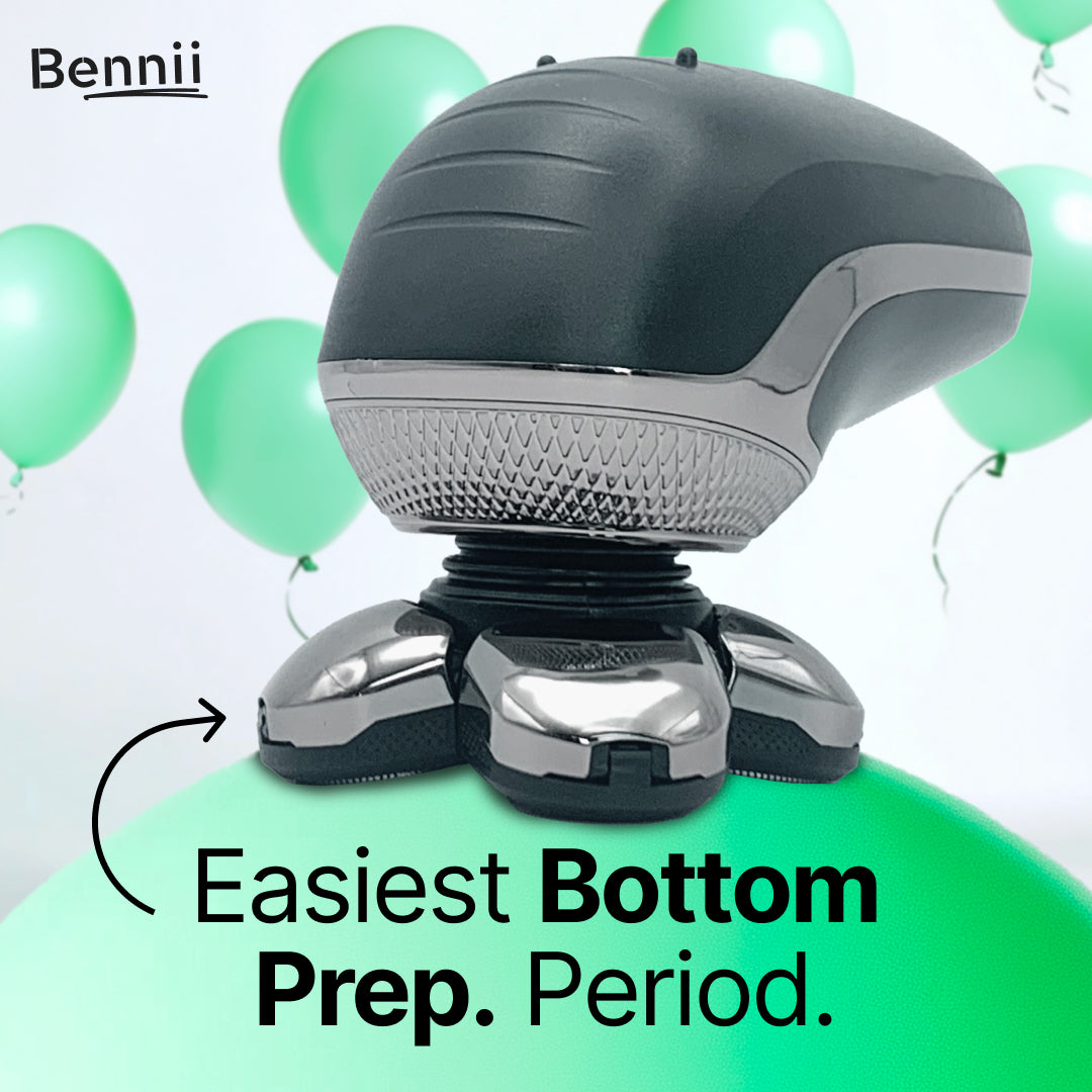 Il Bennii™ Shaver Pro: Preparazione Facile e Liscia per il Fondo per Uomini Gay